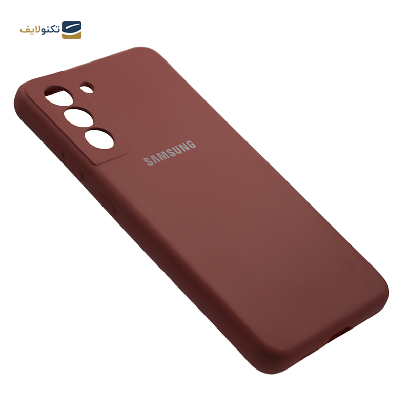  کاور سیلیکونی محافظ لنزدار مناسب برای گوشی موبایل سامسونگ مدل  Galaxy S21 FE 5G	 - Silicone Cover For Samsung Galaxy S21 FE 5G