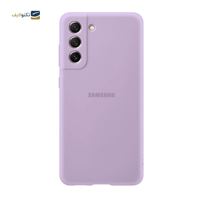  کاور سیلیکونی محافظ لنزدار مناسب برای گوشی موبایل سامسونگ مدل  Galaxy S21 FE 5G	 - Silicone Cover For Samsung Galaxy S21 FE 5G