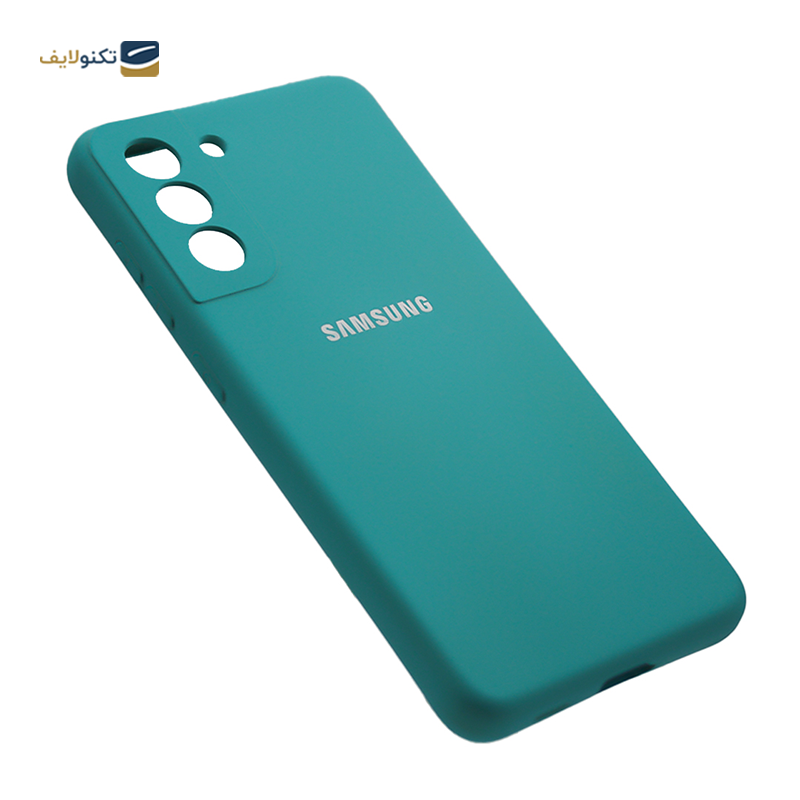  کاور سیلیکونی محافظ لنزدار مناسب برای گوشی موبایل سامسونگ مدل  Galaxy S21 FE 5G	 - Silicone Cover For Samsung Galaxy S21 FE 5G