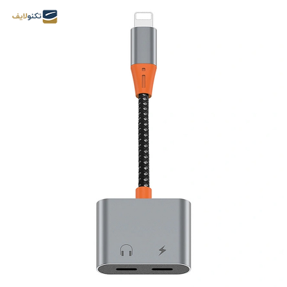 تبدیل 2 به 1 لایتنینگ ویوو مدل LT09 - WIWU LT09 Lightning To Dual Lightning Audio Adaptor