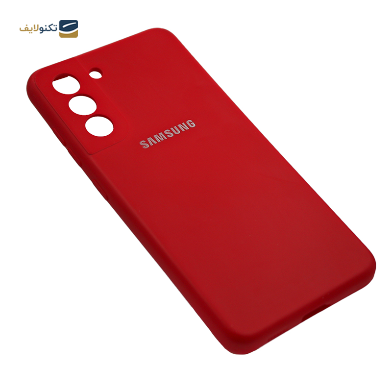  کاور سیلیکونی محافظ لنزدار مناسب برای گوشی موبایل سامسونگ مدل  Galaxy S21 FE 5G	 - Silicone Cover For Samsung Galaxy S21 FE 5G