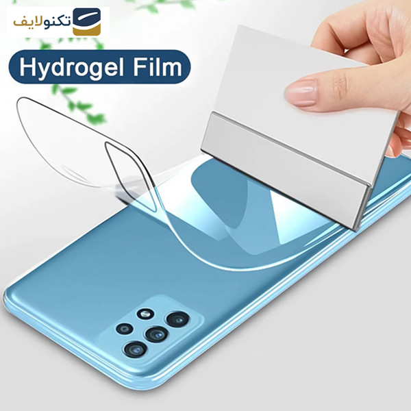 گلس پشت گوشی راک اسپیس مدل HyGEL گوشی پوکو F4 GT - Transparent Rockspace HyGEL model phone back protector suitable for Xiaomi Poco F4 GT mobile phone