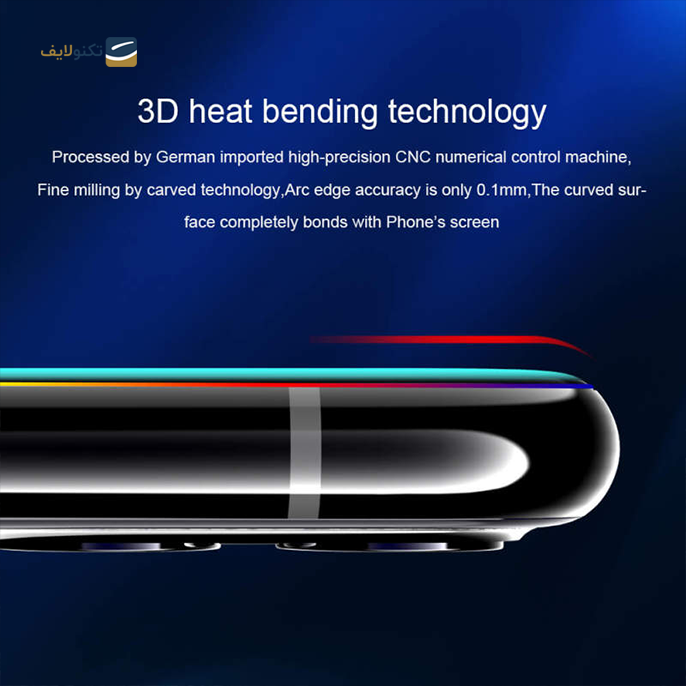  محافظ صفحه نمایش نیلکین مدل 3D CP PLUS MAX مناسب برای گوشی  Galaxy S22 Ultra - nillkin 3D CP PLUS MAX