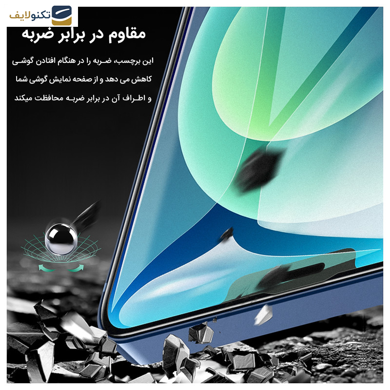گلس گوشی موتورولا Edge 30 Fusion راک اسپیس مدل 180M-01G - Matte screen protector Rockspace model 180M-01G suitable for Motorola Edge 30 Fusion mobile phone