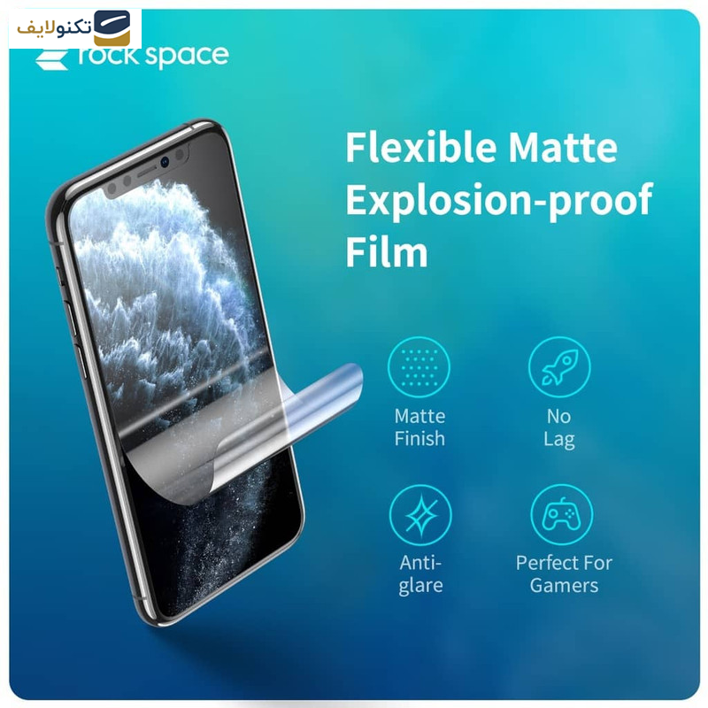 گلس گوشی آنر X6 راک اسپیس مدل MTT  - Rock space code MTT matte screen protector suitable for Honor X6