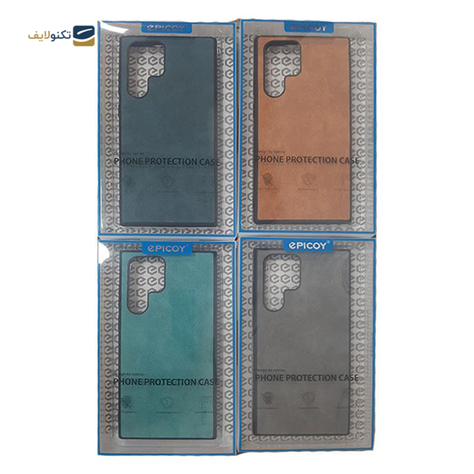  کاور اپیکوی مدل Horse Leather مناسب برای گوشی موبایل سامسونگ Galaxy S22 Ultra 5G - Epicoy Horse Leather case for Samsung Galaxy S22 Ultra 5G