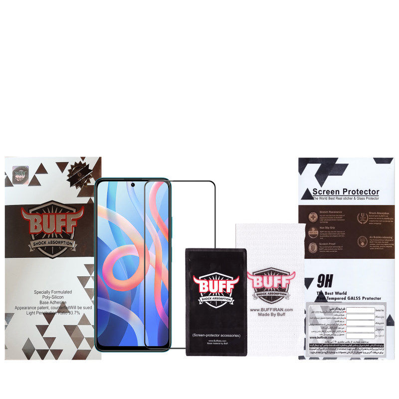 گلس گوشی شیائومی Redmi Note 11 5G China / M4 Pro 5G/ Note 11T 5G/ Note 11S 5G بوف 5D مدل F33-G - Buff 5D F33-G Redmi Note 11 5G China / Poco M4 Pro 5G/ Note 11T 5G/ Note 11S 5G Screen Protector
