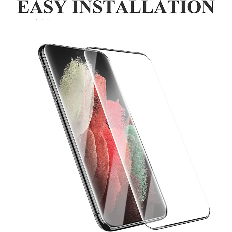 گلس گوشی سامسونگ Galaxy S21 Ultra بوف مدل Full-Glue-G  - Buff Full-Glue-G Galaxy S21 Ultra Screen Protector