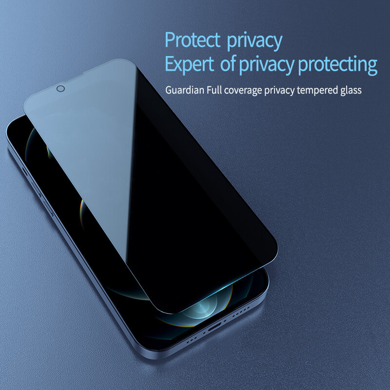 گلس گوشی اپل iPhone 13 Pro Max / 14 Plus نیلکین حریم شخصی مدل Guardian - Buff Guardian Apple iPhone 13 Pro Max Privacy Glass Screen Protector