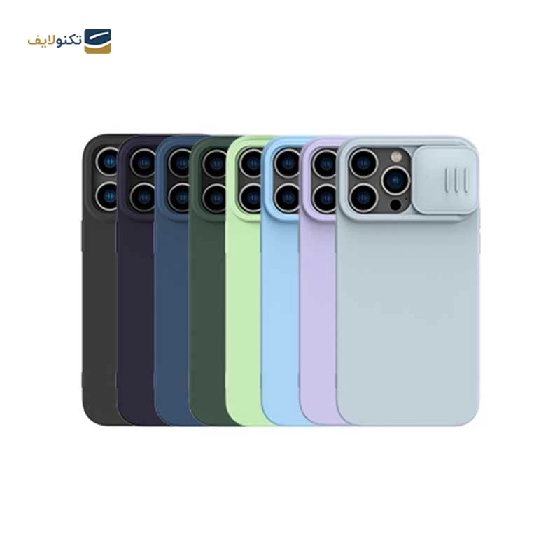 قاب گوشی iPhone 14 Pro - 13 Pro نیلکین CamShield Silky silicon - Nilkin CamShield Silky silicon cover for iPhone 14 Pro - 13 Pro