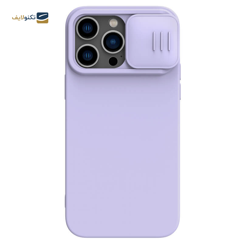 قاب گوشی iPhone 14 Pro - 13 Pro نیلکین CamShield Silky silicon - Nilkin CamShield Silky silicon cover for iPhone 14 Pro - 13 Pro