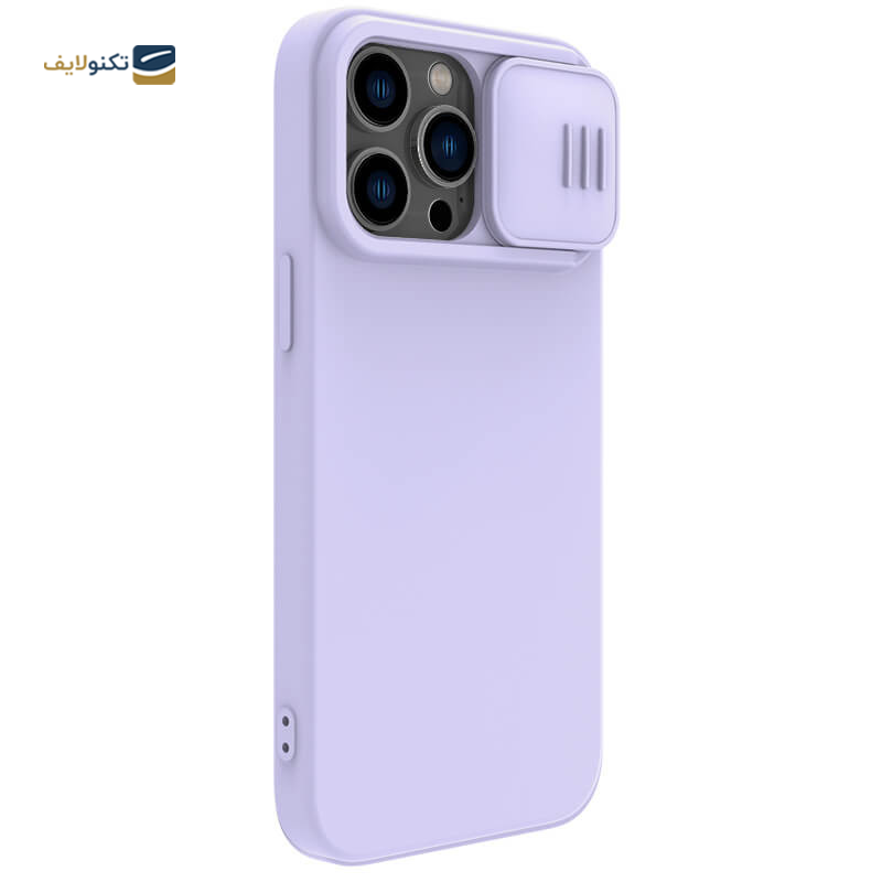 قاب گوشی iPhone 14 Pro - 13 Pro نیلکین CamShield Silky silicon - Nilkin CamShield Silky silicon cover for iPhone 14 Pro - 13 Pro