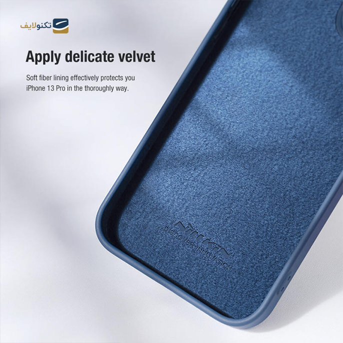قاب گوشی iPhone 14 Pro - 13 Pro نیلکین CamShield Silky silicon - Nilkin CamShield Silky silicon cover for iPhone 14 Pro - 13 Pro