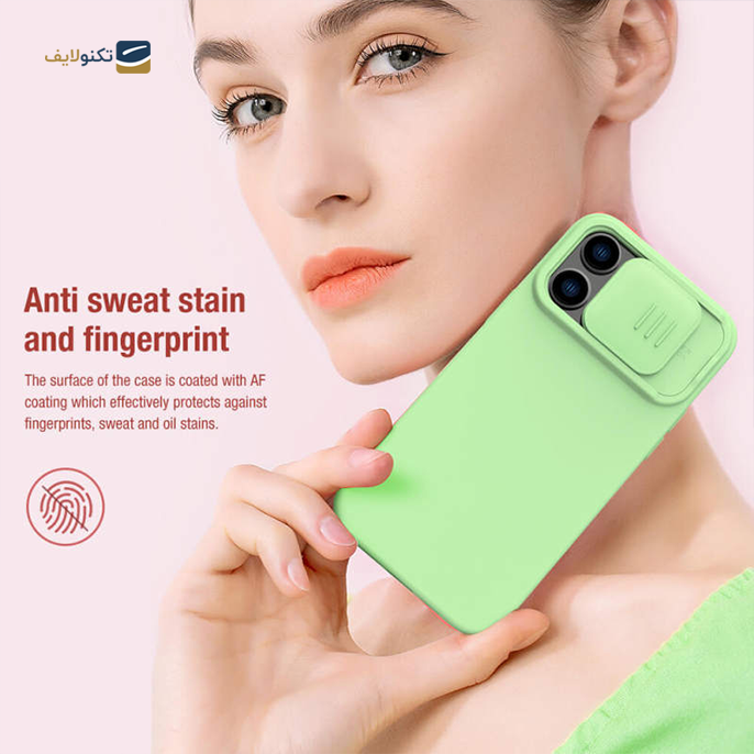 قاب گوشی iPhone 14 Pro - 13 Pro نیلکین CamShield Silky silicon - Nilkin CamShield Silky silicon cover for iPhone 14 Pro - 13 Pro