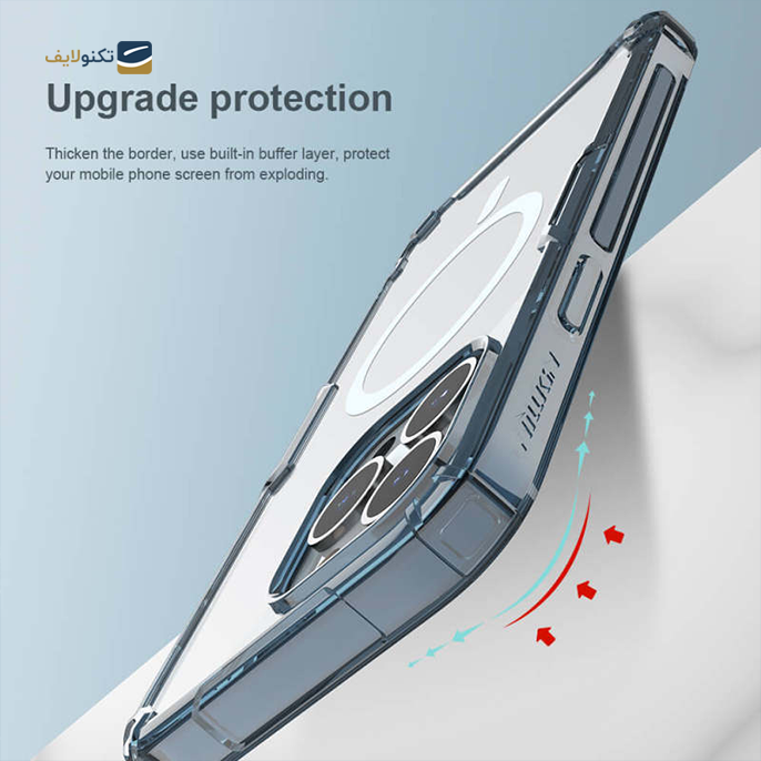  کاور نیلکین مدل Nature Pro Magnetic مناسب برای گوشی موبایل اپل مدل iPhone 13 Pro  - Nature Pro Magnetic iPhone 13 Pro