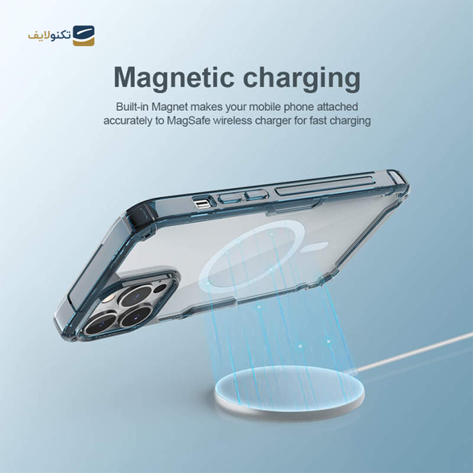  کاور نیلکین مدل Nature Pro Magnetic مناسب برای گوشی موبایل اپل مدل iPhone 13 Pro  - Nature Pro Magnetic iPhone 13 Pro