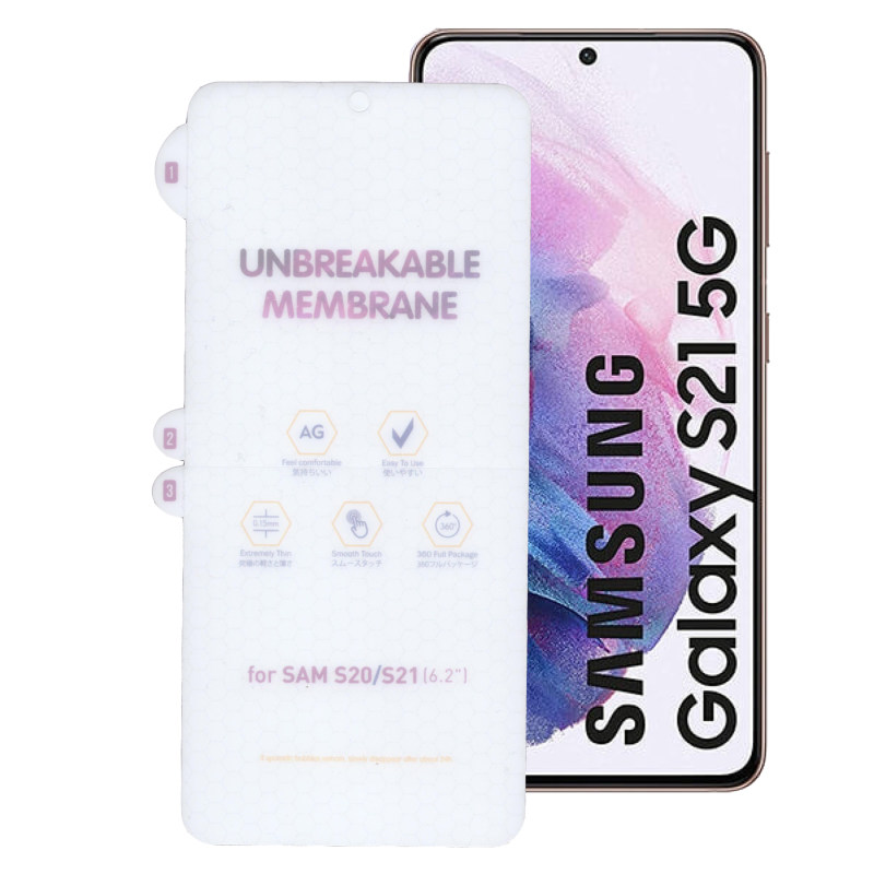 گلس گوشی سامسونگ Galaxy S21 / S20 بوف مات مدل Hgm-15 - Buff Hgm-15 Samsung Galaxy S21/S20 Matte Glass Screen Protector