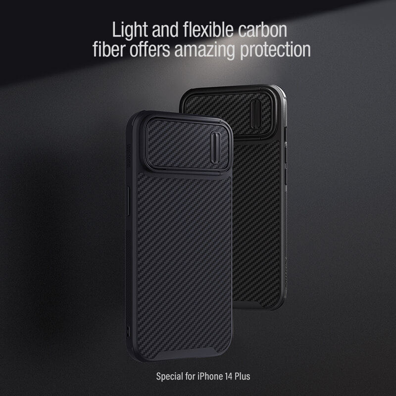 کاور گوشی اپل iPhone 14 Plus نیلکین مدل Synthetic fiber S Case - Nillkin Synthetic fiber S Case cover for iPhone 14 Plus