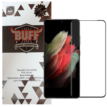گلس گوشی سامسونگ Galaxy S21 Ultra بوف مدل Full-Glue-G  - Buff Full-Glue-G Galaxy S21 Ultra Screen Protector