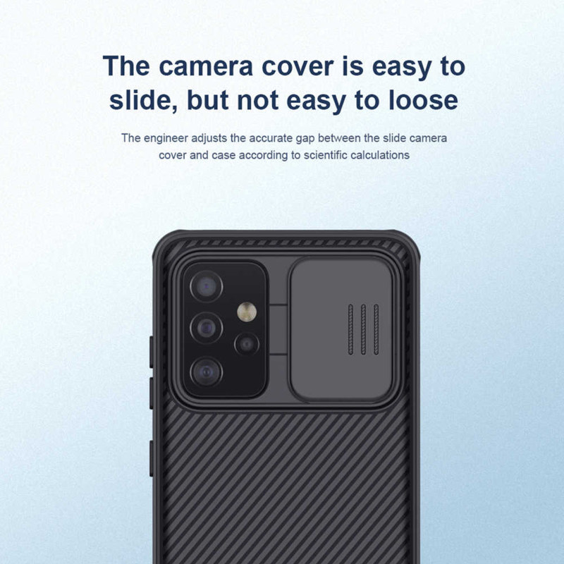  کاور گوشی سامسونگ Galaxy A52 نیلکین مدل CamShield - Nillkin CamShield Case cover for Samsung Galaxy A52