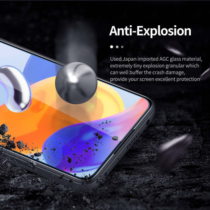 گلس گوشی شیائومی ردمی نوت 11 پرو / 11 پرو 5G / 11 پلاس پرو 5G نیلکین مدل H Plus Pro - Nillkin H Plus Pro Xiaomi Redmi Note 11 Pro/11 Pro 5G/11 Plus Pro 5G Glass Screen Protector