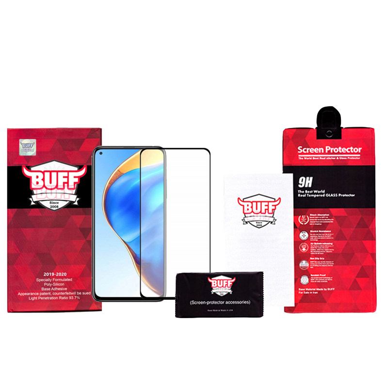 گلس گوشی شیائومی Redmi Note 10 Pro/K30/K30s/K30 Pro/K30 Ultra/K30i/Mi 10i / Poco X2 بوف 5D مدل F33 - Buff 5D F33 Redmi Note 10 Pro/K30/K30s/K30 Pro/K30 Ultra/K30i/Mi 10i / Poco X2 Screen Protector