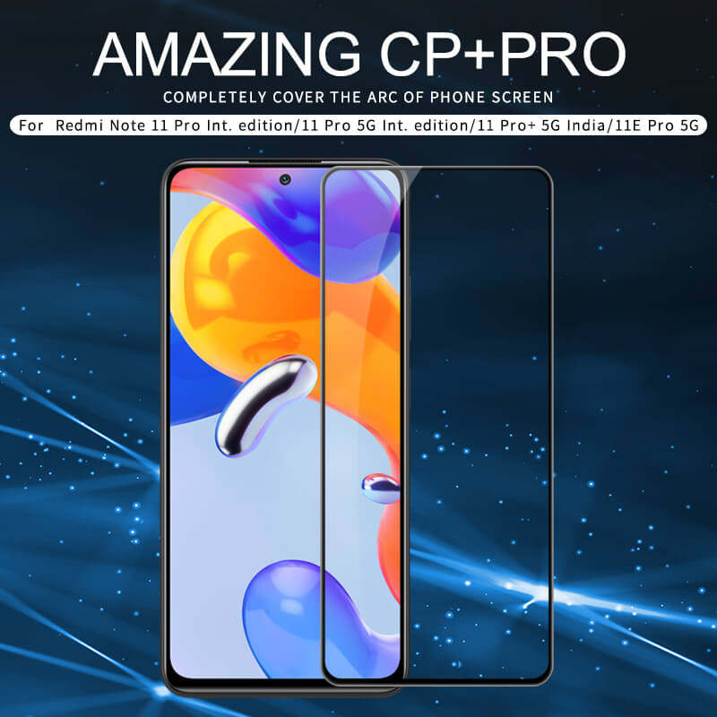 گلس گوشی شیائومی ردمی نوت 11 پرو 4G Global / ردمی نوت 11 پرو 5G Global / ردمی نوت 11E پرو 5G نیلکین مدل CP Plus Pro - Nillkin CP Plus Pro Xiaomi Redmi Note 11 Pro 4G Global / Redmi Note 11 Pro 5G Global / Redmi Note 11E Pro 5G Glass Screen Protector