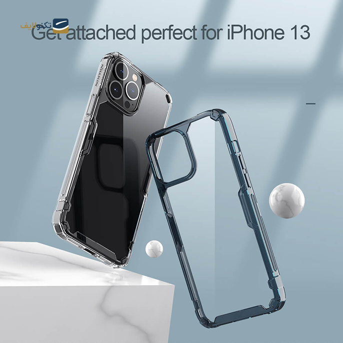  کاور نیلکین مدل Nature Pro مناسب برای گوشی موبایل اپل iPhone 13 Pro Max - Nillkin Nature TPU Pro case for Apple iPhone 13 Pro Max
