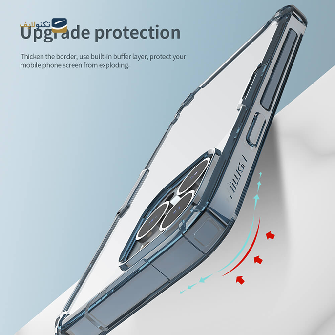  کاور نیلکین مدل Nature Pro مناسب برای گوشی موبایل اپل iPhone 13 Pro Max - Nillkin Nature TPU Pro case for Apple iPhone 13 Pro Max