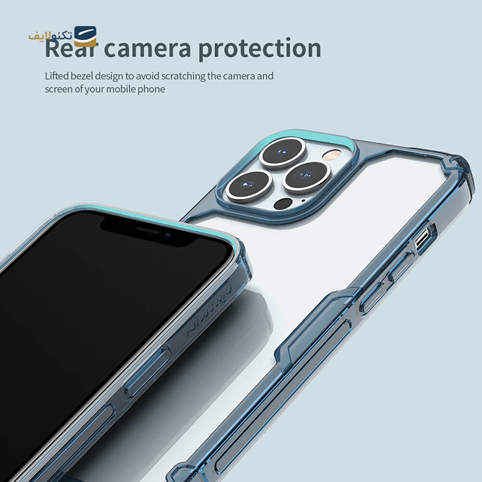  کاور نیلکین مدل Nature Pro مناسب برای گوشی موبایل اپل iPhone 13 Pro Max - Nillkin Nature TPU Pro case for Apple iPhone 13 Pro Max