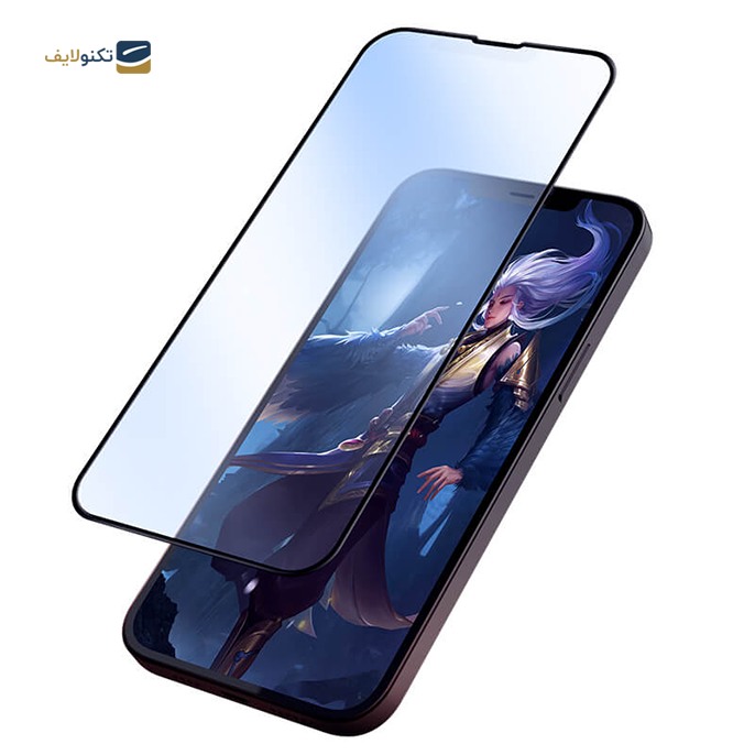  محافظ صفحه نمایش مات نیلکین مدل Amazing Fog Mirror مناسب برای گوشی iPhone 13 Pro Max - Nillkin Amazing Fog Mirror Full coverage matte tempered glass for Apple iPhone 13 Pro Max