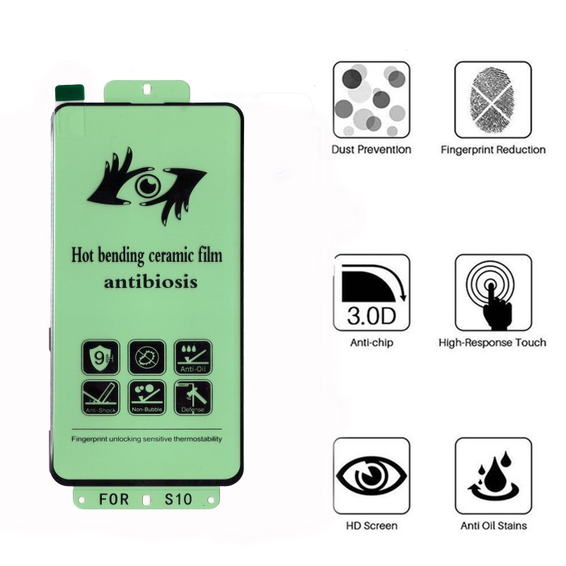 گلس گوشی سامسونگ Galaxy S10 بوف حریم شخصی مدل Anti-Virus33 - Buff Anti-Virus33 Samsung Galaxy S10 Screen Protector