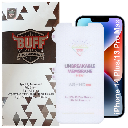گلس گوشی اپل iPhone 14 Plus / 13 Pro Max بوف مدل Hydrogel-Double-G - Buff Hydrogel-Double-G Apple iPhone 14 Plus / iPhone 13 Pro Max Screen Pro tector