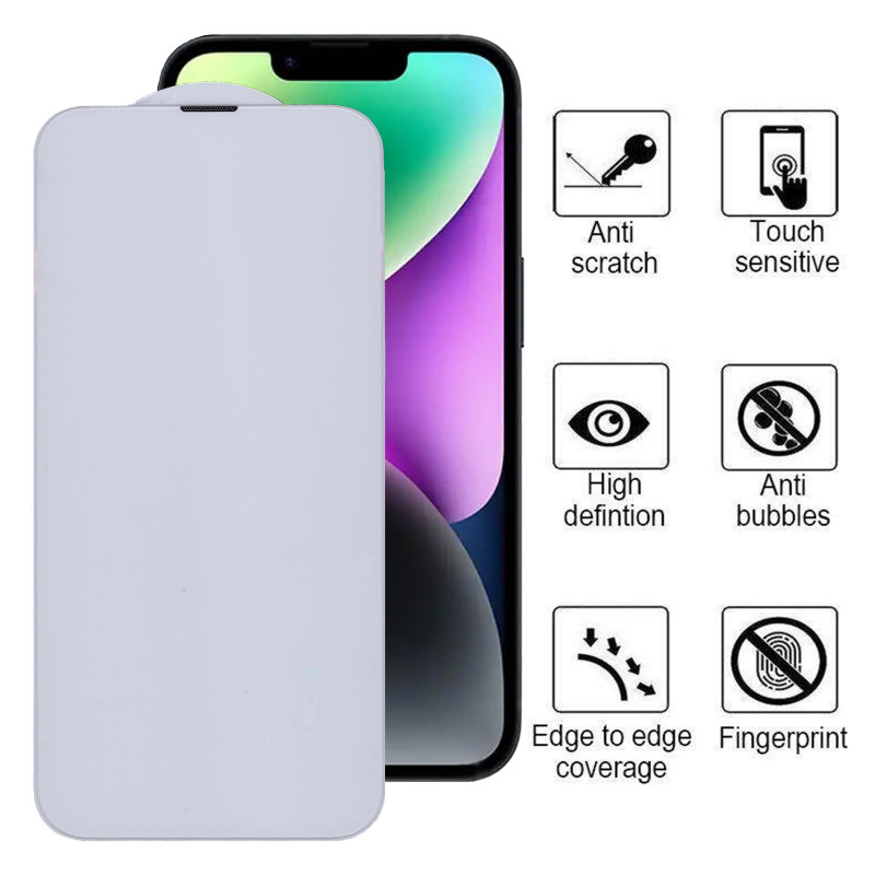 گلس گوشی اپل iPhone 14 بوف 5D مدل  Plus-G - Buff 5d Plus Apple iPhone 14 Screen Protector