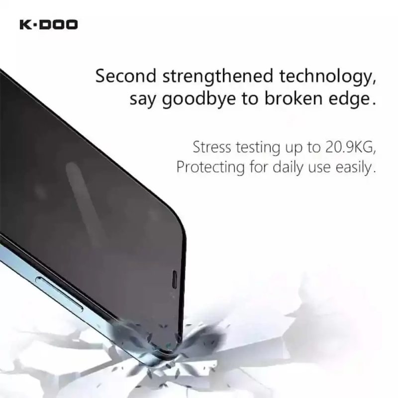 گلس گوشی اپل iphone 13 Pro Max کی-دوو مدل Full-Glass - K-DOO Full-Glass iphone 13 Pro Max Screen Protector