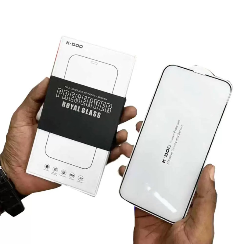 گلس گوشی اپل iphone 13 Pro Max کی-دوو مدل Full-Glass - K-DOO Full-Glass iphone 13 Pro Max Screen Protector