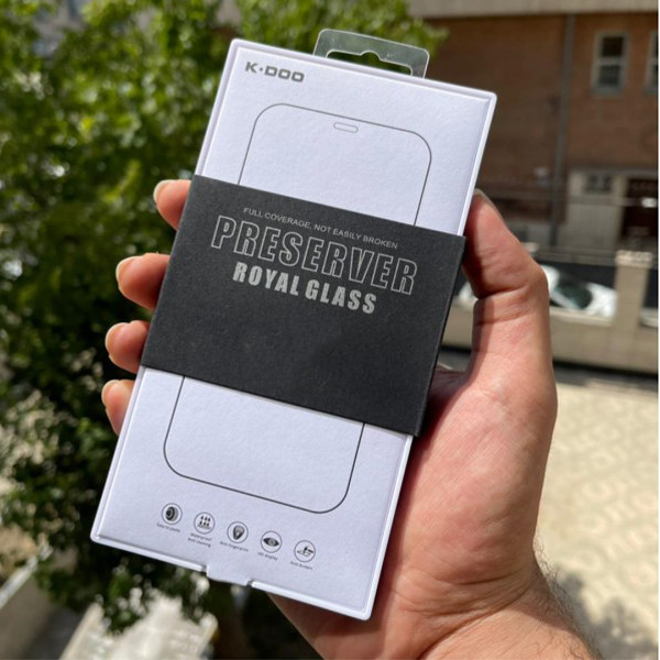 گلس گوشی اپل iphone 13 Pro Max کی-دوو مدل Full-Glass - K-DOO Full-Glass iphone 13 Pro Max Screen Protector