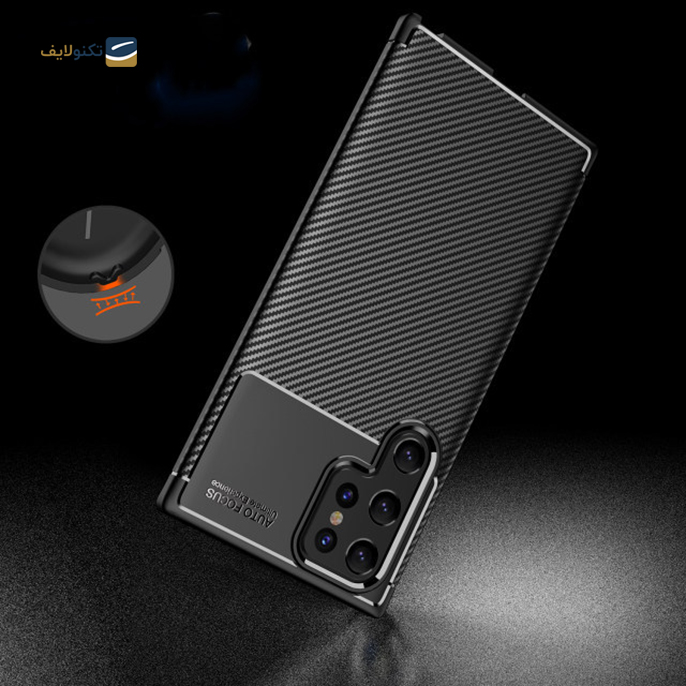  کاور اپیکوی مدل Auto Focus Carbon مناسب برای گوشی موبایل سامسونگ Galaxy S22 Ultra 5G - Epicoy Auto Focus Carbon case for Samsung Galaxy S22 Ultra 5G