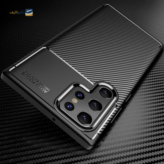  کاور اپیکوی مدل Auto Focus Carbon مناسب برای گوشی موبایل سامسونگ Galaxy S22 Ultra 5G - Epicoy Auto Focus Carbon case for Samsung Galaxy S22 Ultra 5G