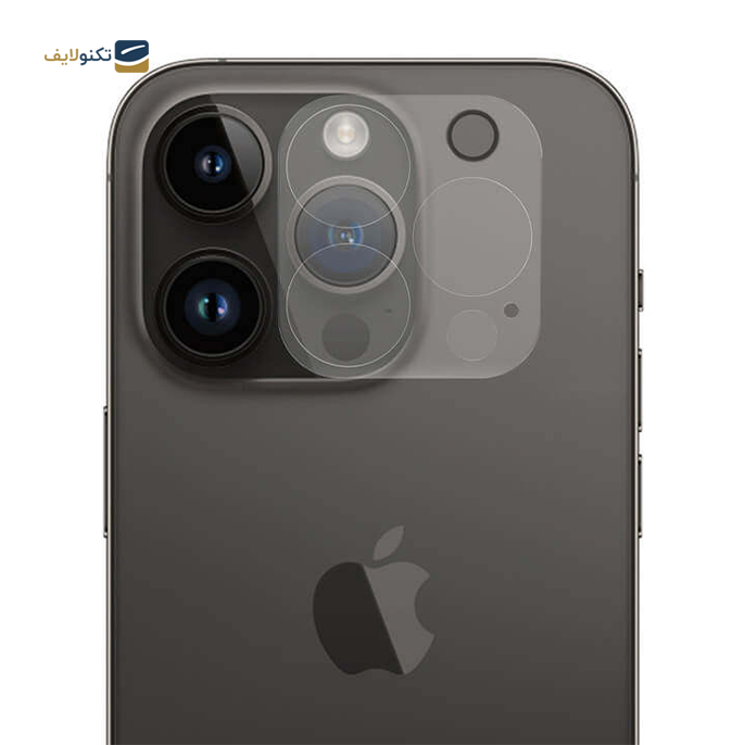  محافظ صفحه نمایش نیلکین مدل Amazing 2-in-1 HD مناسب برای گوشی  iPhone 14 Pro Max به همراه محافظ لنز دوربین - NILKIN  Amazing 2-in-1 HD