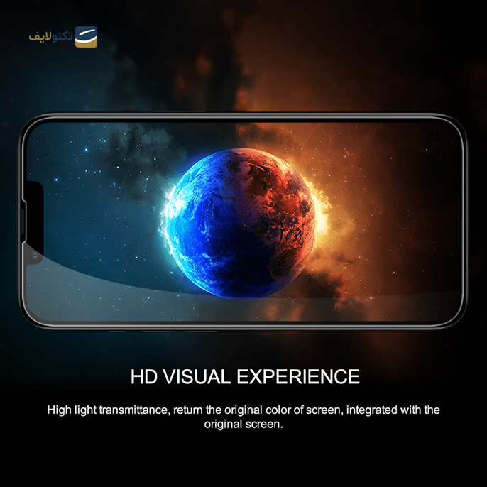 محافظ صفحه نمایش نیلکین مدل CP Plus Pro مناسب برای گوشی iPhone 13 Pro Max - Nillkin Amazing CP+ Pro tempered glass screen protector for Apple iPhone 13 Pro Max