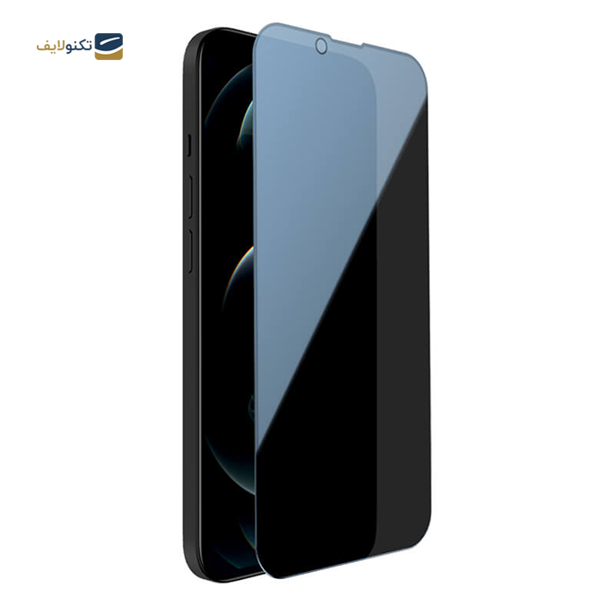  محافظ صفحه نمایش حریم شخصی نیلکین مدل Amazing Guardian مناسب برای گوشی iPhone 13 Pro Max - illkin Amazing Guardian Full coverage privacy tempered glass for Apple iPhone 13 Pro Max