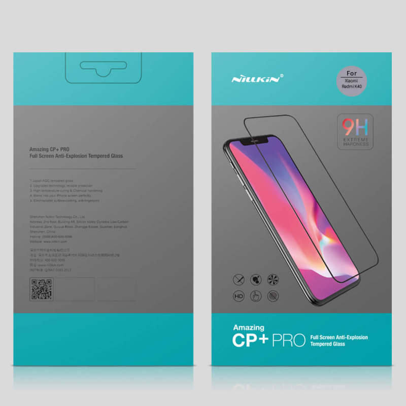 گلس گوشی شیائومی K40 / K40 Pro / K40 Pro Plus / Mi 11i / Poco F3 / Mi 11X / Mi 11 X Pro نیلکین مدل Amazing CP Plus Pro - Nillkin Amazing CP Plus Pro Xiaomi K40 / K40 Pro / K40 Pro Plus / Mi 11i / Poco F3 / Mi 11X / Mi 11 X Pro Screen Protector