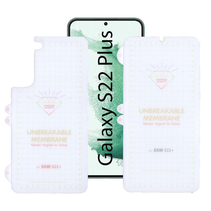 محافظ صفحه نمایش و پشت گوشی سامسونگ Galaxy S22 Plus بوف مدل Hydrogel-G - Buff Hydrogel-G Samsung Galaxy S22 Plus Screen and Back Glass Protector
