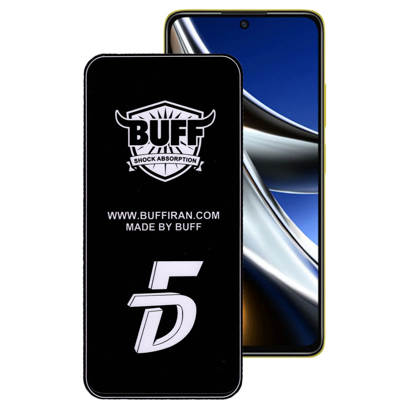 گلس گوشی پوکو X4 Pro 5G بوف مدل5D F33 - Buff 5D F33 Poco X4 Pro 5g Screen Protector