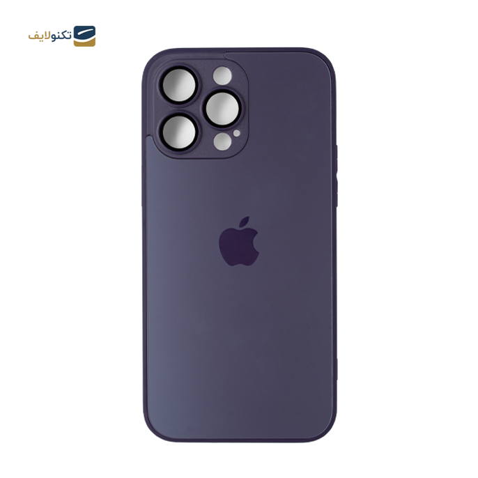 قاب گوشی اپل iPhone 14 pro ای جی گلس مدل silicone case - AG Glass silicone case Cover For iPhone 14 pro