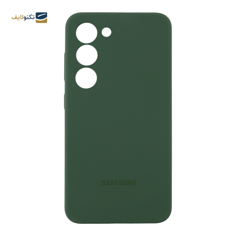 قاب سیلیکونی محافظ لنز دار مناسب برای گوشی سامسونگ گلکسی S23 - Silicone Protective Case For Samsung Galaxy S23