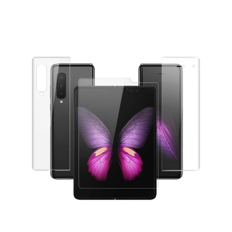 محافظ صفحه نمایش و پشت گوشی گوشی سامسونگ Galaxy W20 بوف مدل Hg01 - Buff Hg01 Galaxy W20 Screen Protector