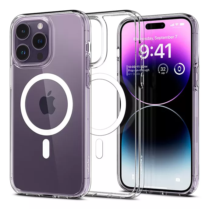 کاور مدل Ultra Hybrid مناسب برای گوشی اپل مدل iPhone 14 Pro Max مگ سیف دار - ULTRA HYBRID MAG MAGSAFE IPHONE 14 PRO MAX WHITE