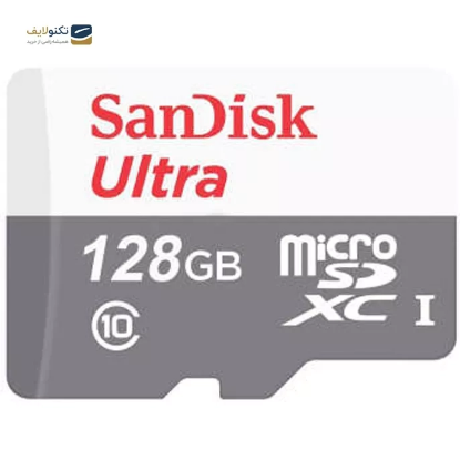 کارت حافظه microSDXC سن دیسک مدل Ultra کلاس 10 استاندارد UHS-I سرعت 100MBps ظرفیت 128 گیگابایت - SanDisk Ultra UHS-I Class 10 100MBps microSDXC 128GB